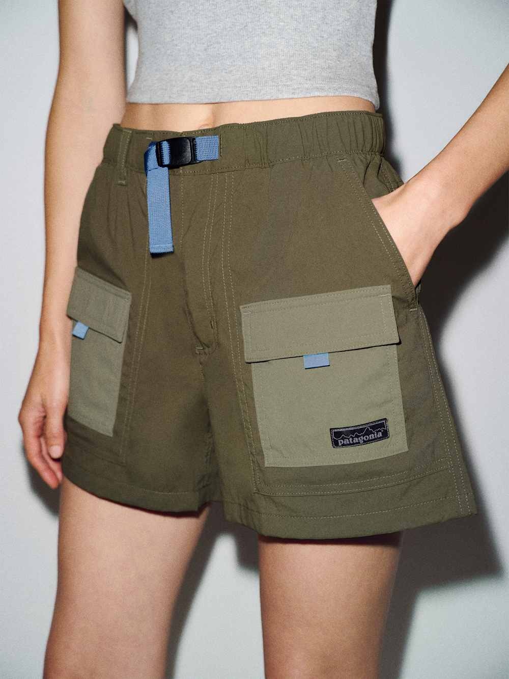 Patagonia Outdoor Everyday Shorts Basin Green Gorpcore Hiking M